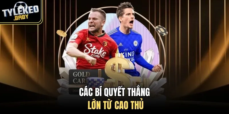 Các bí quyết thắng lớn từ cao thủ