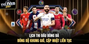 lịch thi đấu bóng đá